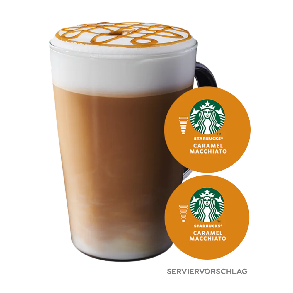 STARBUCKS® by NESCAFÉ® Dolce Gusto® CARAMEL MACCHIATO