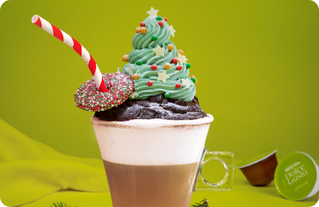 Weihnachts-Cappuccino