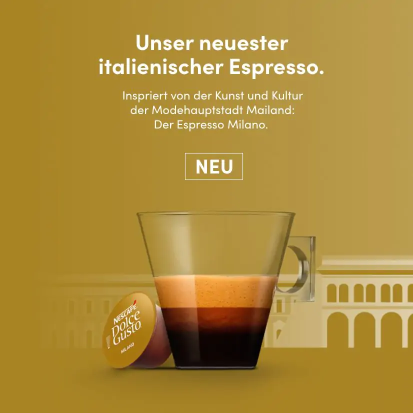 Nescafe Dolce Gusto Espresso Milano 
