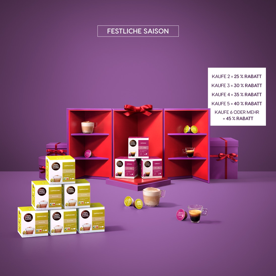 Nescafe Dolce Gusto aktion