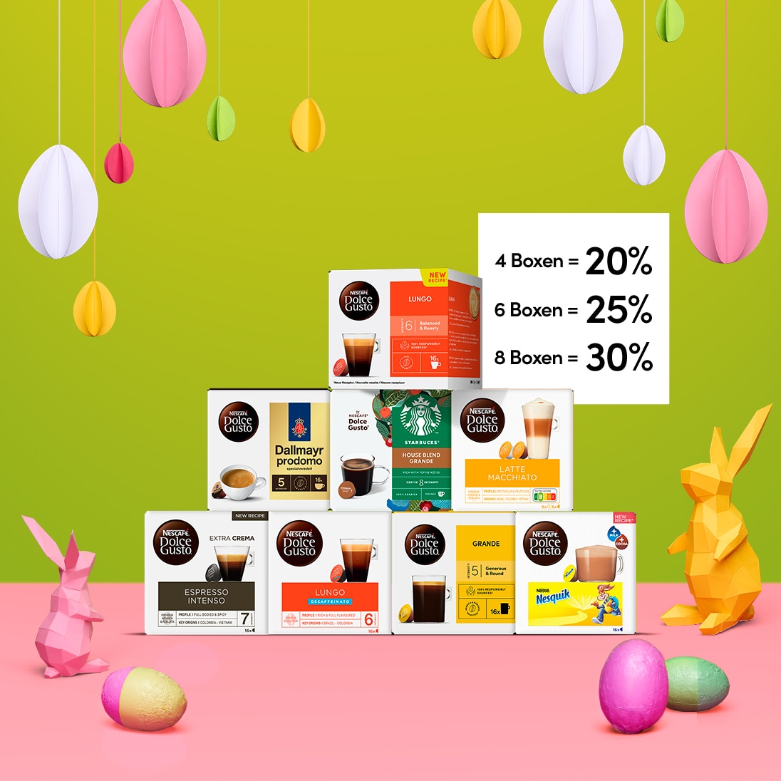 Nescafe Dolce Gusto aktion