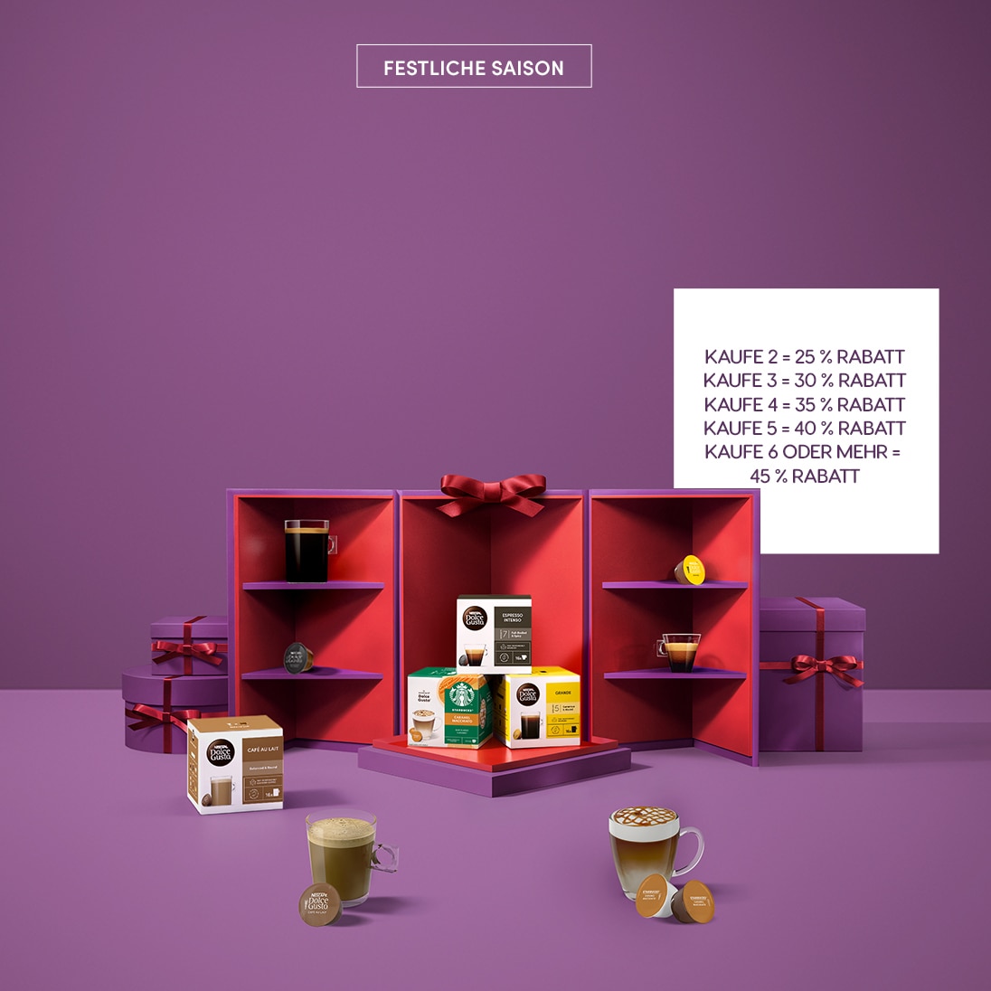 Nescafe Dolce Gusto aktion