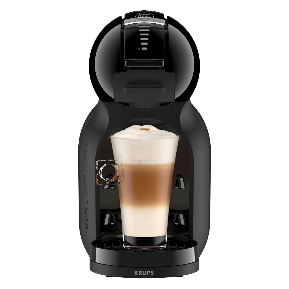 Mini Me 2 Vorderansicht mit einem Latte