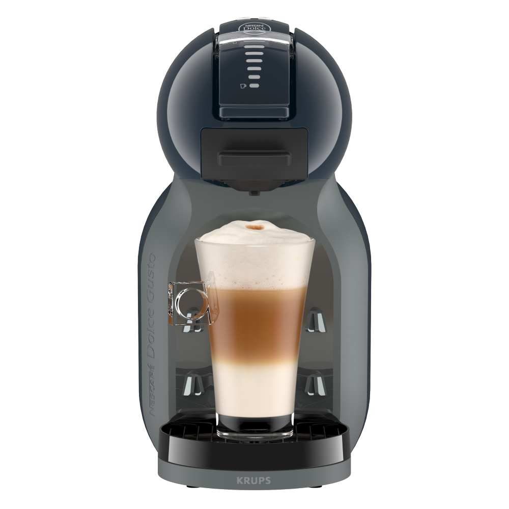Mini Me 2 Vorderansicht mit einem Latte