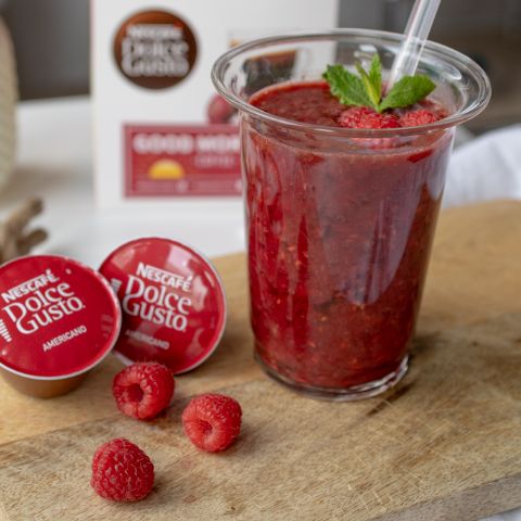 Kaffee-Himbeer-Smoothie Rezept