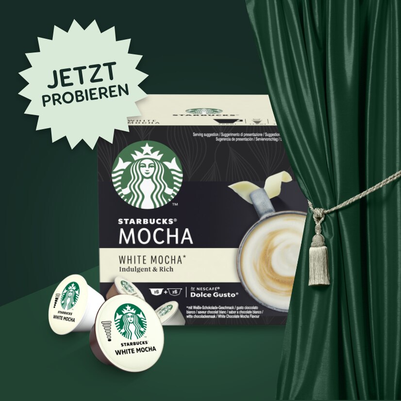 Jetzt probieren: STARBUCKS® White Mocha*