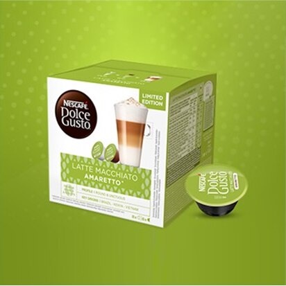 Latte Macchiato Amaretto