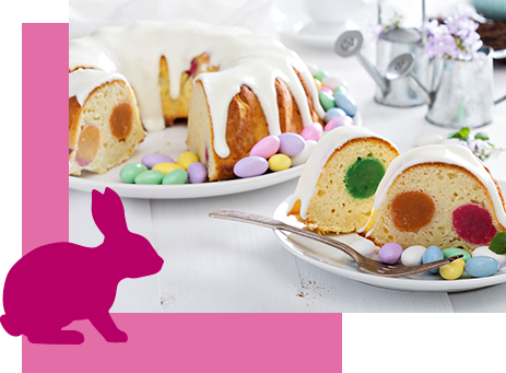 Ostergebäck mit Schokolinsen