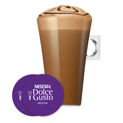 Mocha Tasse und Kaffekapsel - NESCAFÉ® Dolce Gusto®
