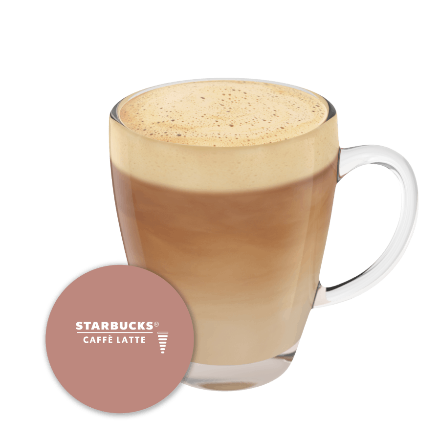 Starbucks® Caffè Latte Tasse und Kaffekapsel - NESCAFÉ® Dolce Gusto®