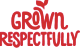 Logo Grown Respectfully rot