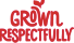 Logo Grown Respectfully rot