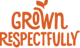 Logo Grown Respectfully orange