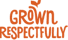 Logo Grown Respectfully orange