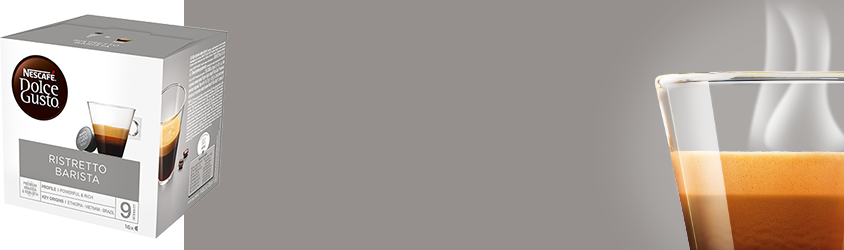 Dolce Gusto® Ristretto Barista Banner