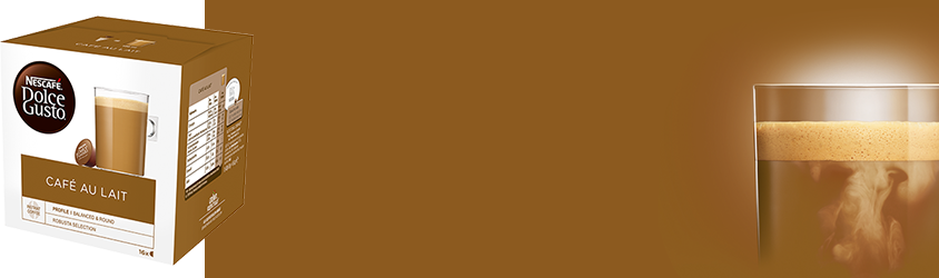 Dolce Gusto® Café au Lait Banner
