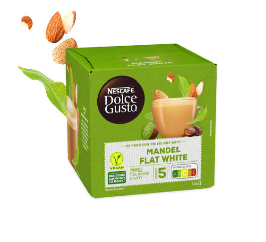 Vegane Mandel Flat White Kapseln