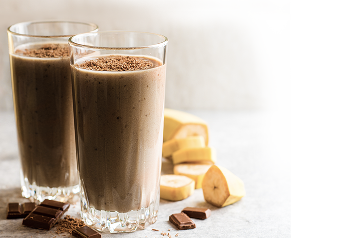 Kaffee-Bananen-Shake