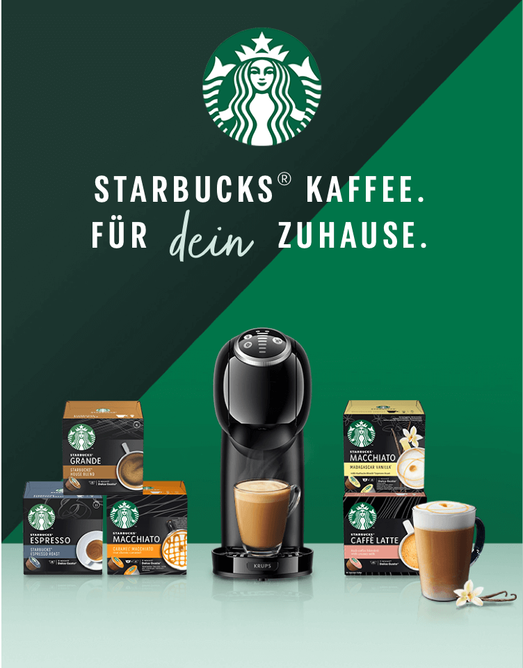STARBUCKS<sup>®</sup> Kaffee. Für dein Zuhause.
