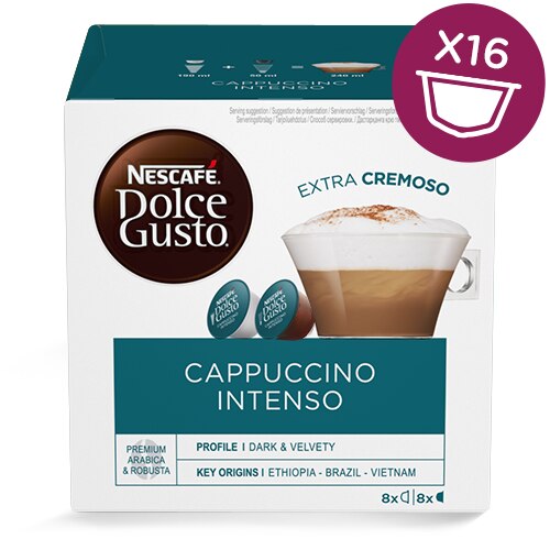 Cappuccino Intenso Kapseln Nescafe Dolce Gusto