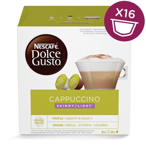 Cappuccino Light Kapseln NESCAFÉ® Dolce Gusto®