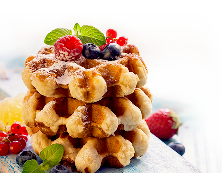 Leckeres Espresso Caramel Waffeln Rezept